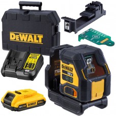 DeWALT DCLE34021D1 kryžminių linijų lazeris